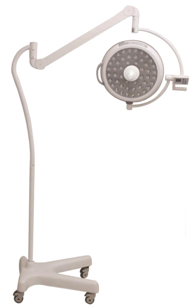 EM-LED S100 Mobile LED Shadowless Operating Lamp - 160,000 Lux Surgical Lighting