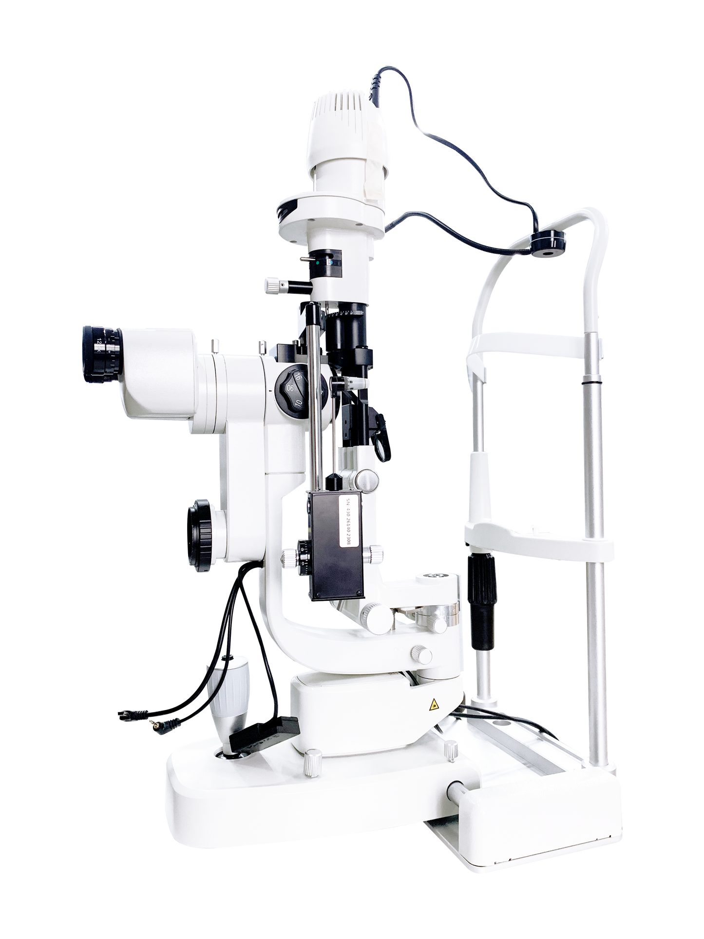 SL-520 Professional Slit Lamp Microscope - 5-Step Magnification, Galilean Optics