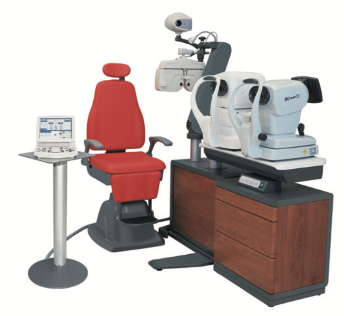 YDL-930 Integrated Optometry Unit - Motorized Combined Table & Chair System