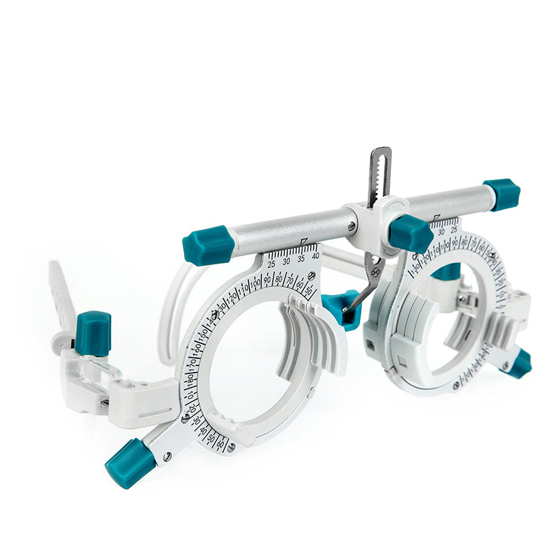 Titanium Trial Frame Adjustable Optometry Trial Frame Lightweight Durable Eye Testing Equipment