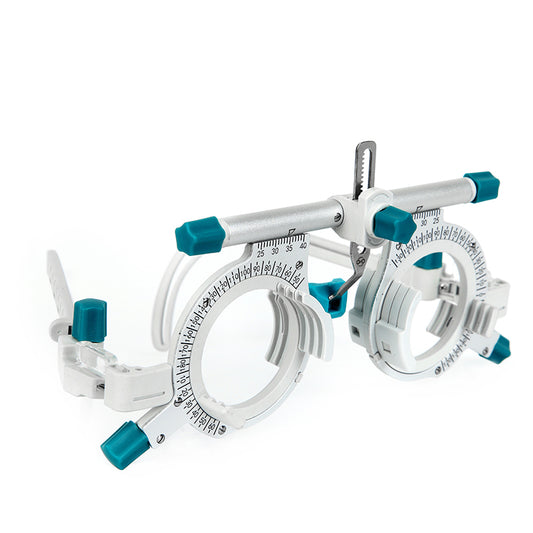 Titanium Trial Frame Adjustable Optometry Trial Frame Lightweight Durable Eye Testing Equipment