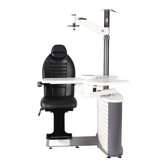 CT-450S Luxury Optometry Unit - Motorized Integrated Workstation for Eye Clinics