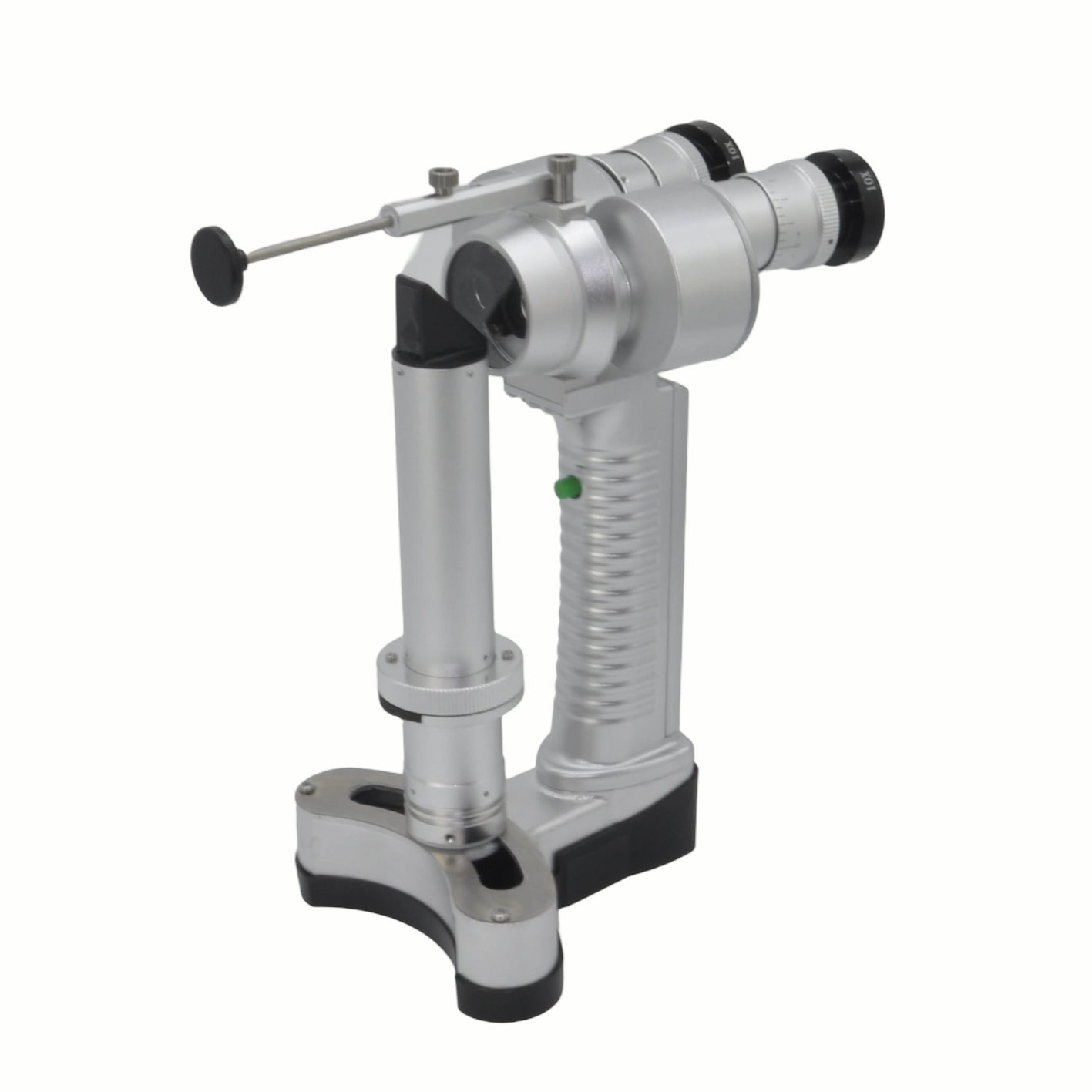 Professional Portable LED Slit Lamp - Dual Lithium Batteries & 10X/16X Magnification - Handheld Ophthalmic Microscope